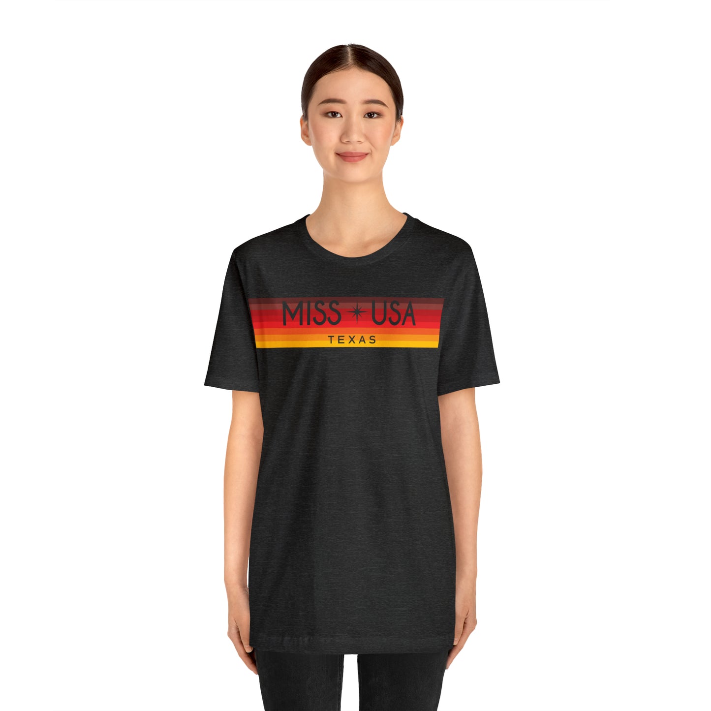 Colorblock Traditional Logo T-Shirt - Miss Texas USA