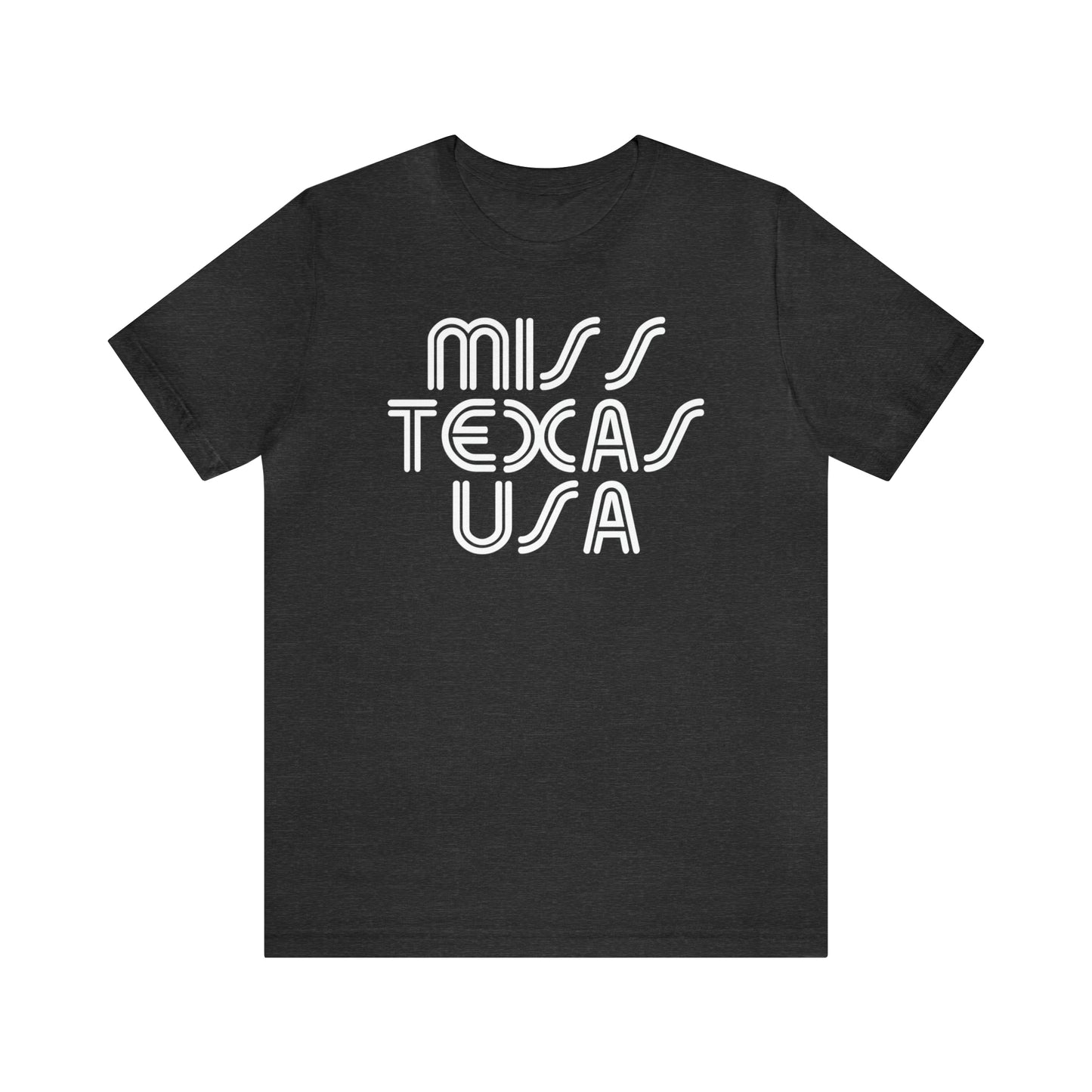 "Texas City Limits" T-shirt (White Font) - Miss Texas USA