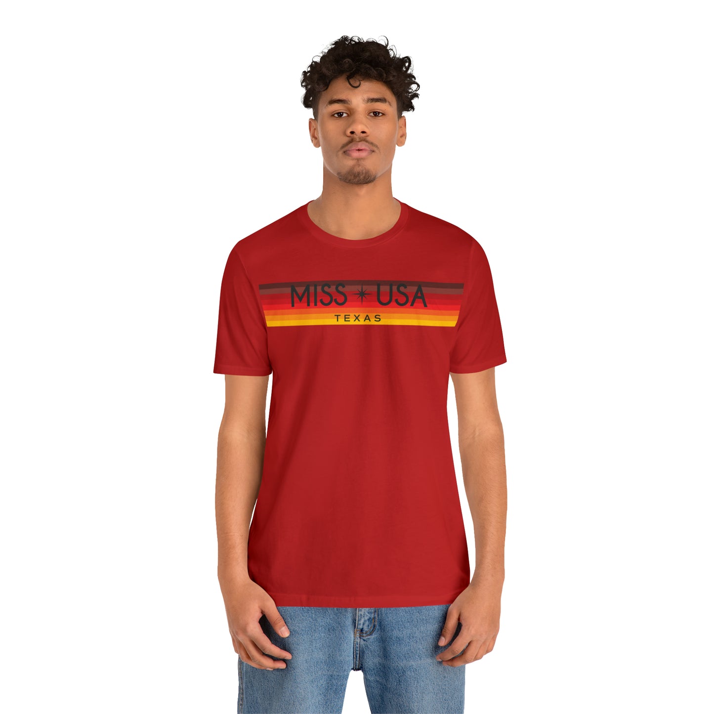 Colorblock Traditional Logo T-Shirt - Miss Texas USA
