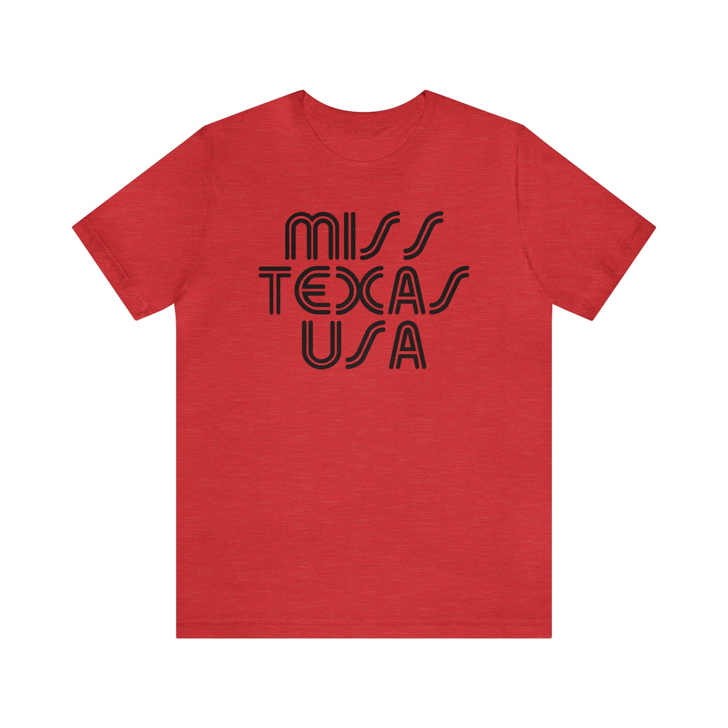 "Texas City Limits" T-shirt (Black Font) - Miss Texas USA