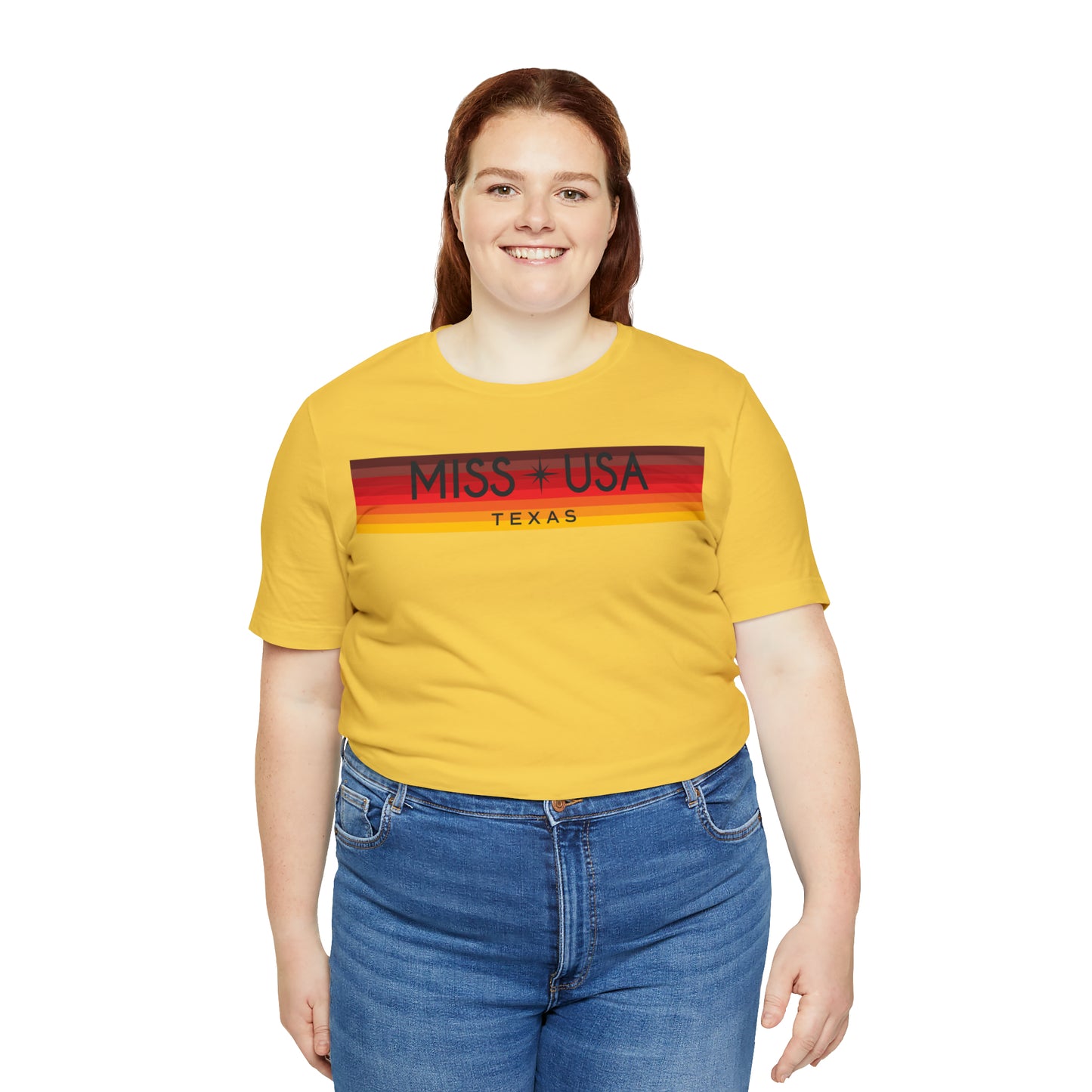 Colorblock Traditional Logo T-Shirt - Miss Texas USA