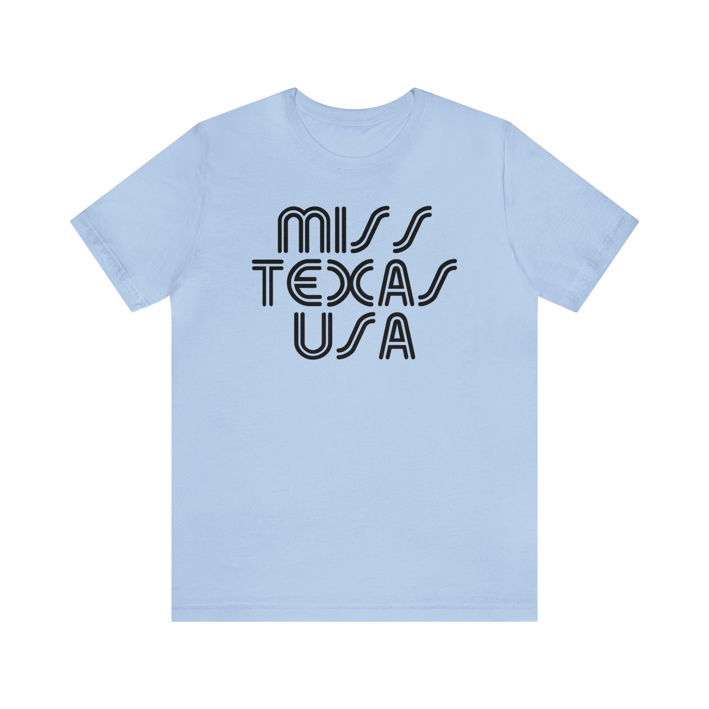 "Texas City Limits" T-shirt (Black Font) - Miss Texas USA
