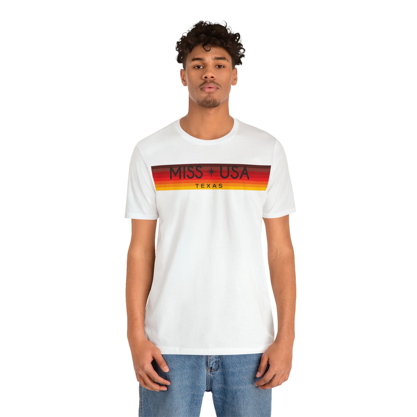 Colorblock Traditional Logo T-Shirt - Miss Texas USA