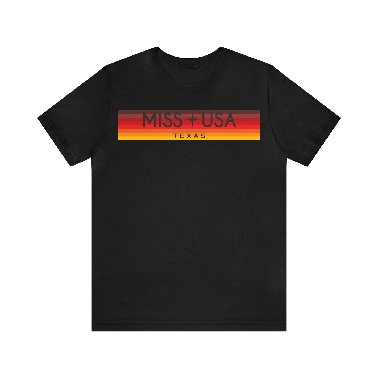 Colorblock Traditional Logo T-Shirt - Miss Texas USA