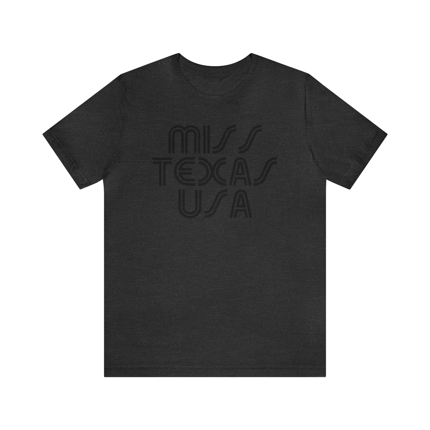 "Texas City Limits" T-shirt (Black Font) - Miss Texas USA