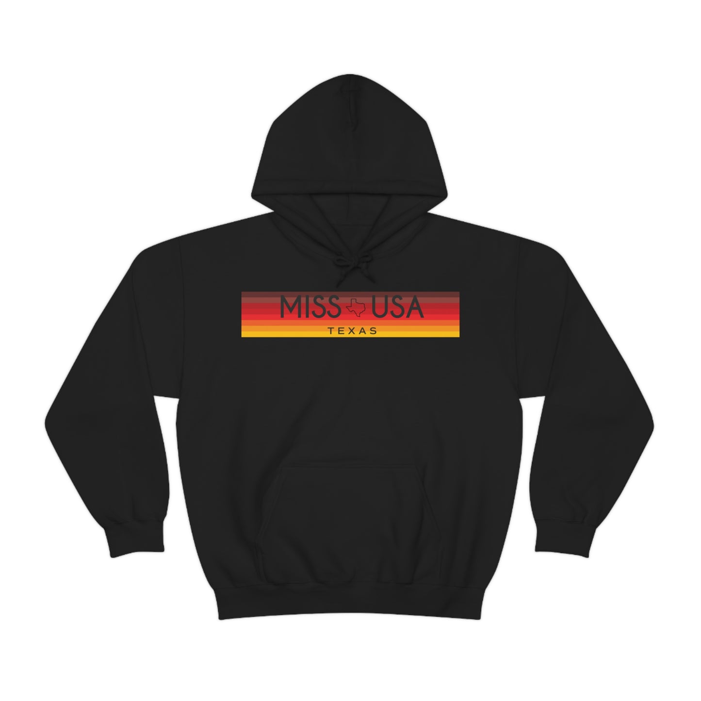 Colorblock "TEXAS" Logo Hoodie - Miss Texas USA