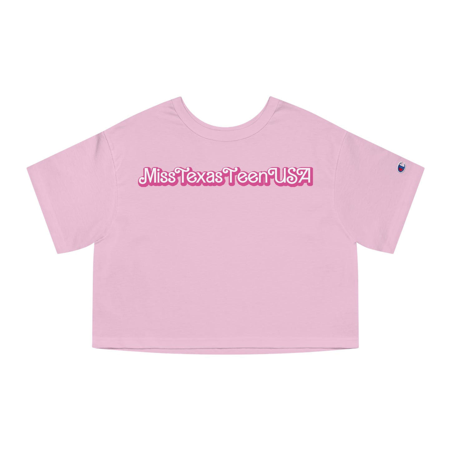 Barbie Inspired T-shirt (cropped) - Miss Texas Teen USA