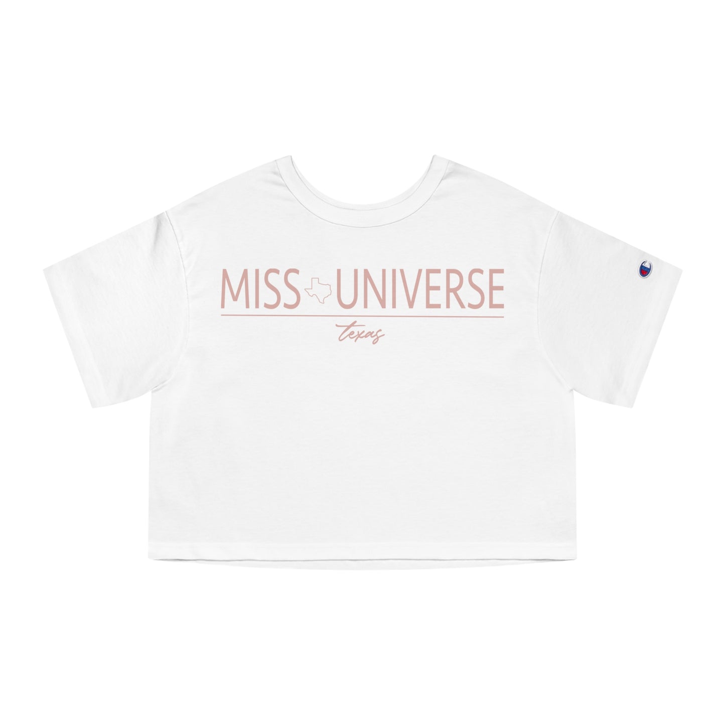 Miss Universe Texas T-shirt (cropped)