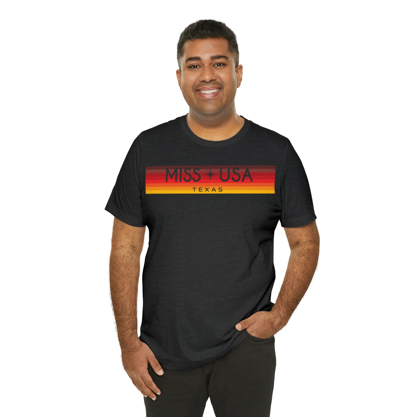 Colorblock Traditional Logo T-Shirt - Miss Texas USA