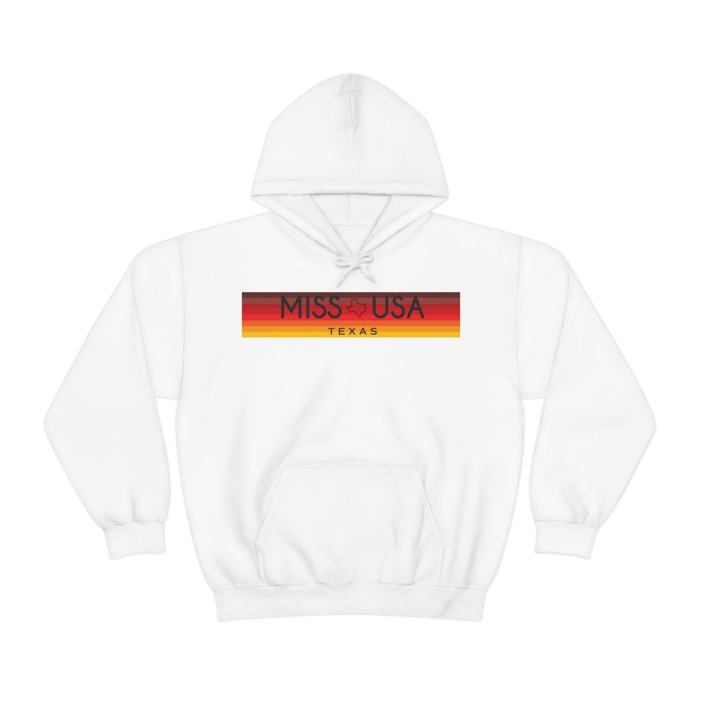 Colorblock "TEXAS" Logo Hoodie - Miss Texas USA
