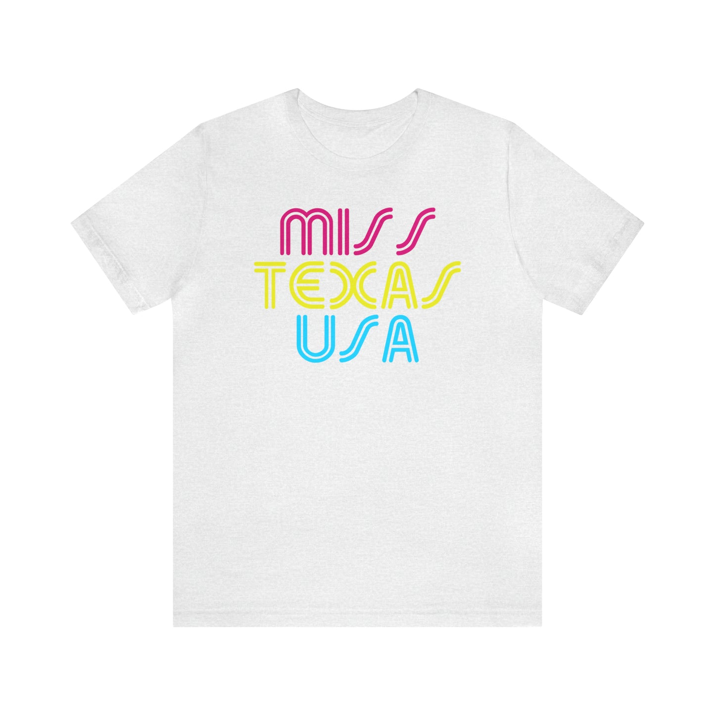 "Texas City Limits" T-shirt (Neon Font) - Miss Texas USA