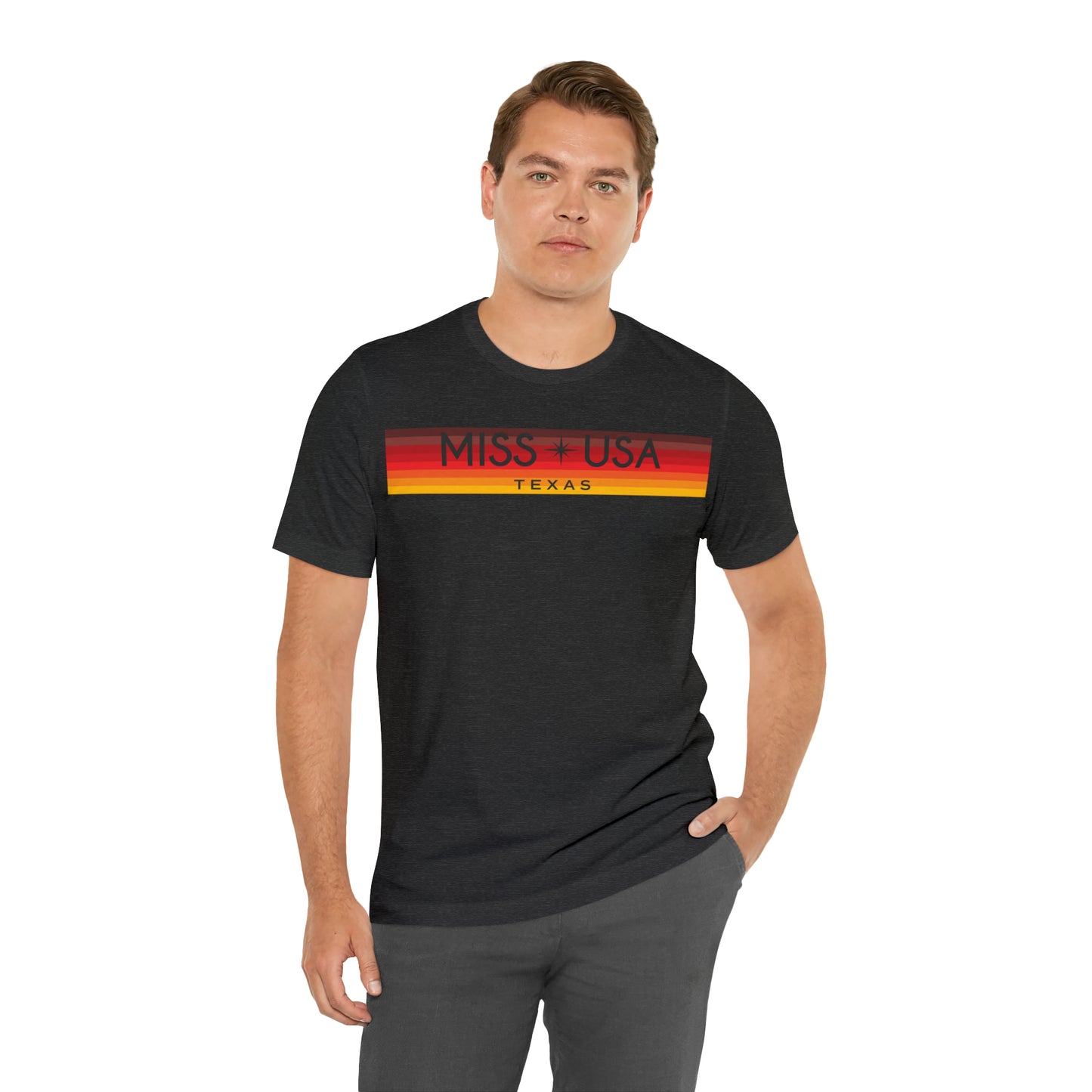 Colorblock Traditional Logo T-Shirt - Miss Texas USA