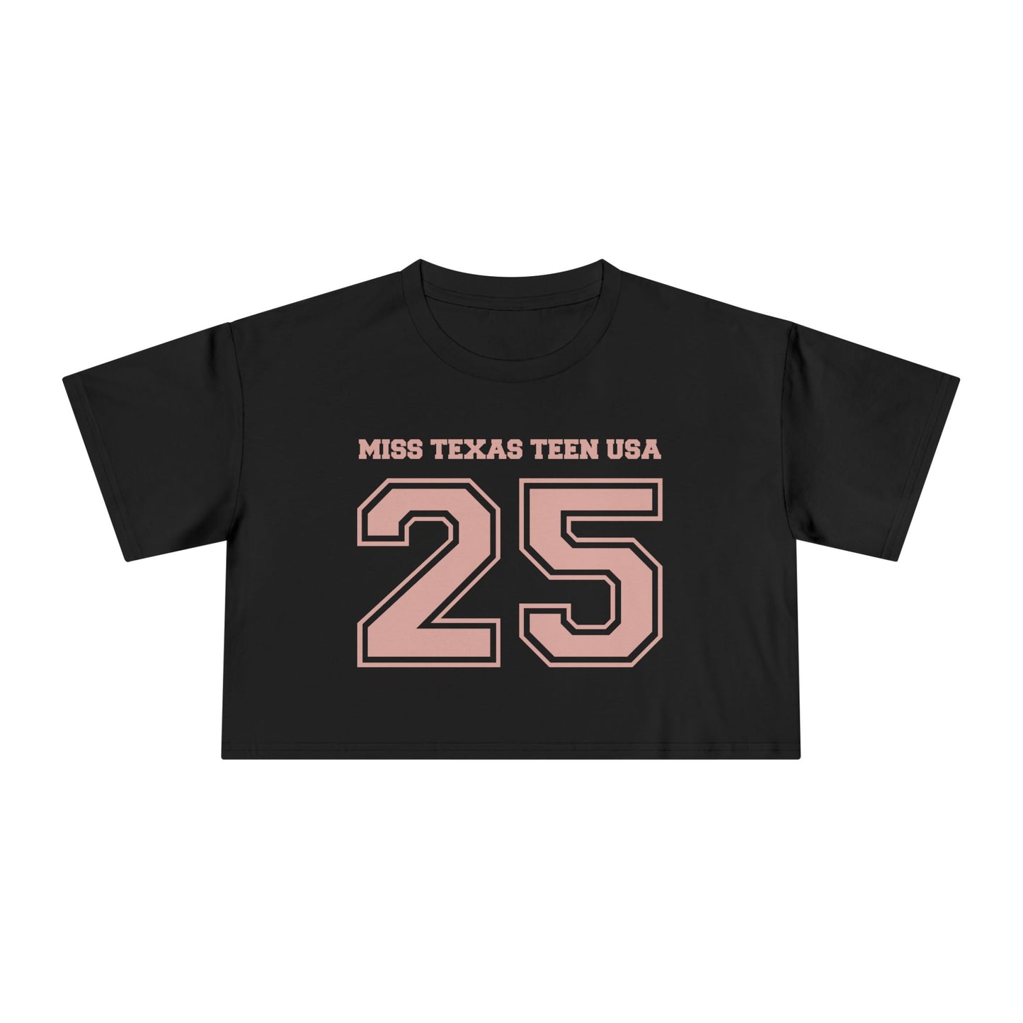 2025 Official Pageant Jersey - Miss Texas Teen USA (cropped)