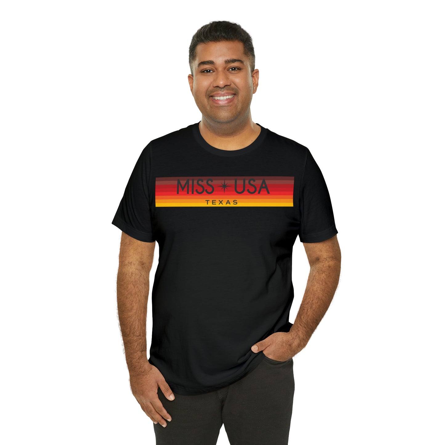 Colorblock Traditional Logo T-Shirt - Miss Texas USA