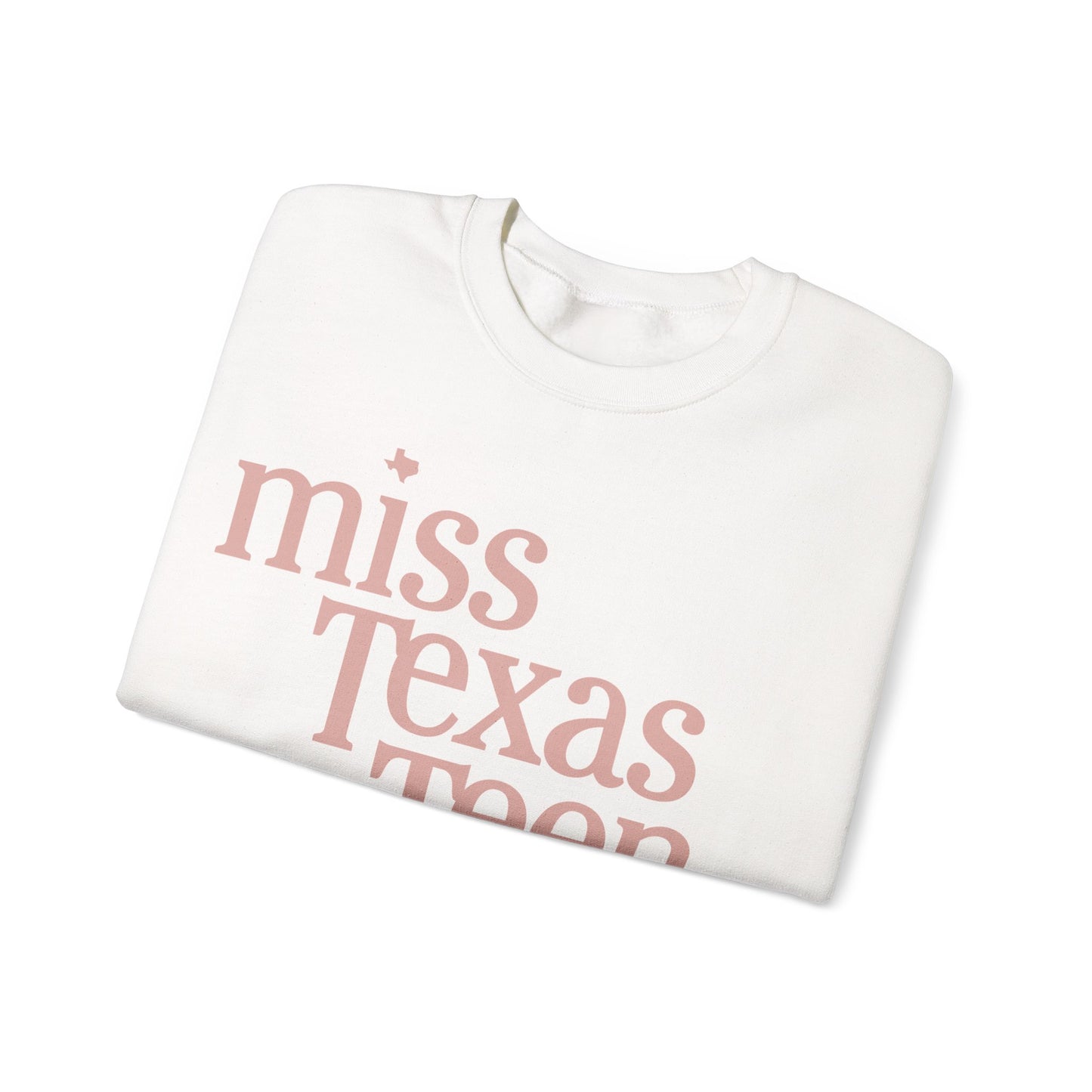 2025 Official Pageant Sweatshirt - Miss Texas Teen USA (Don't Mess with Texas)