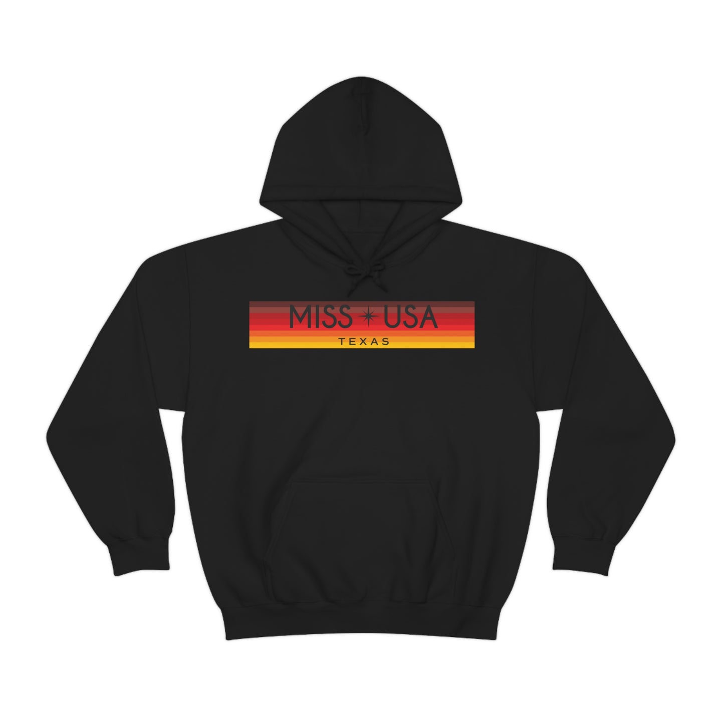 Colorblock Traditional Logo Hoodie - Miss Texas USA