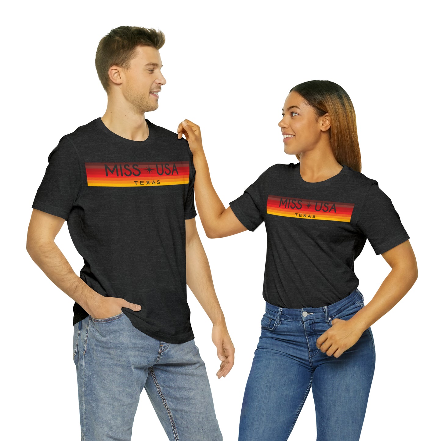 Colorblock Traditional Logo T-Shirt - Miss Texas USA