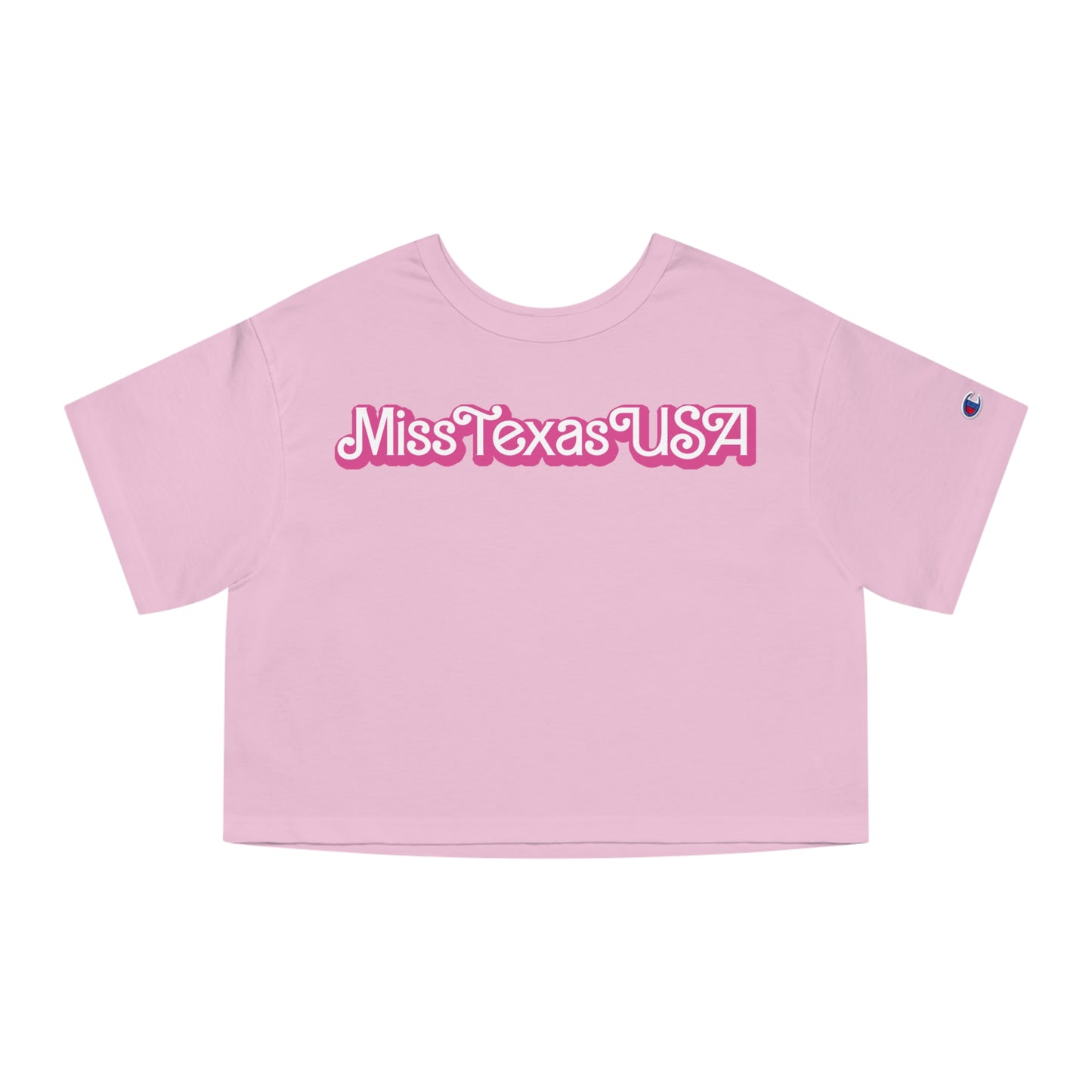Barbie Inspired T-shirt (cropped) - Miss Texas USA
