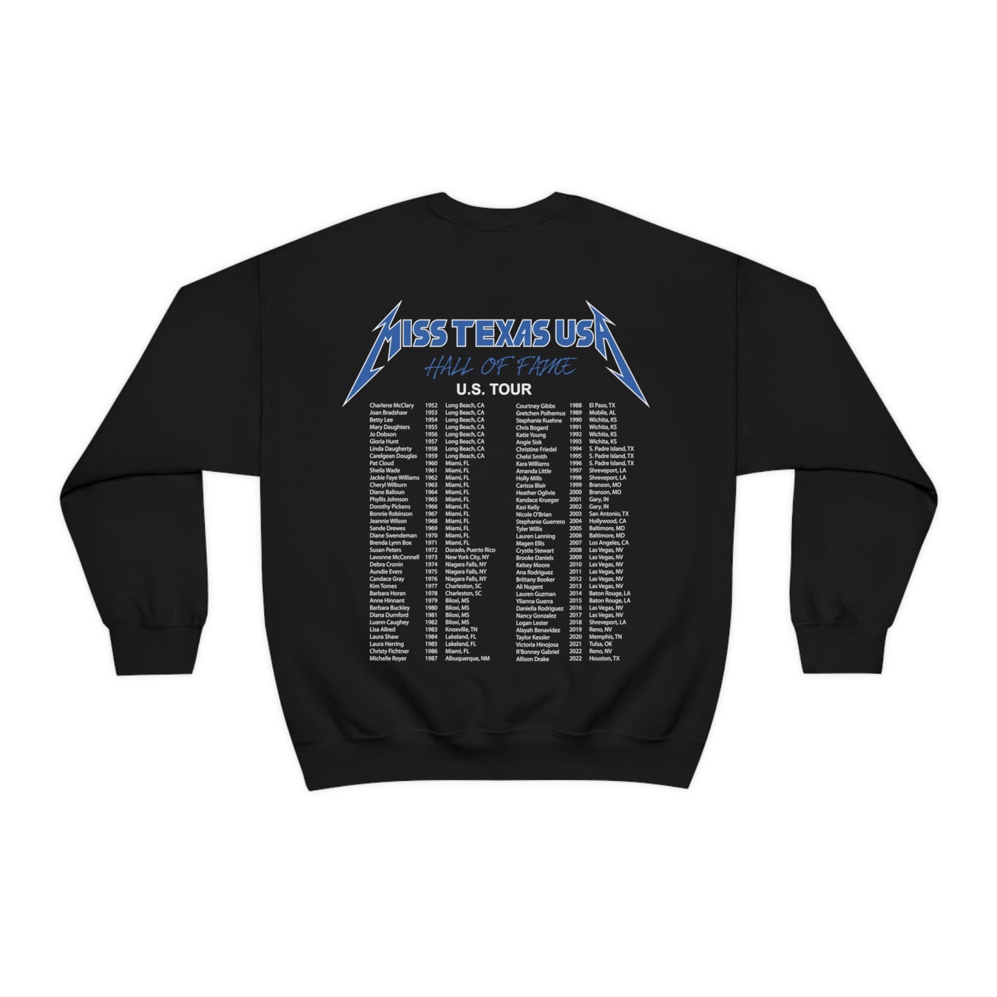 Hall of Fame - US Tour (Tribute Sweatshirt)
