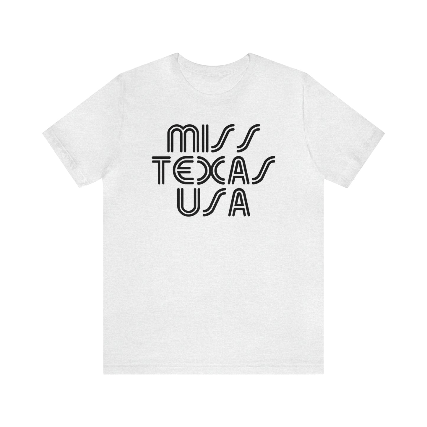 "Texas City Limits" T-shirt (Black Font) - Miss Texas USA