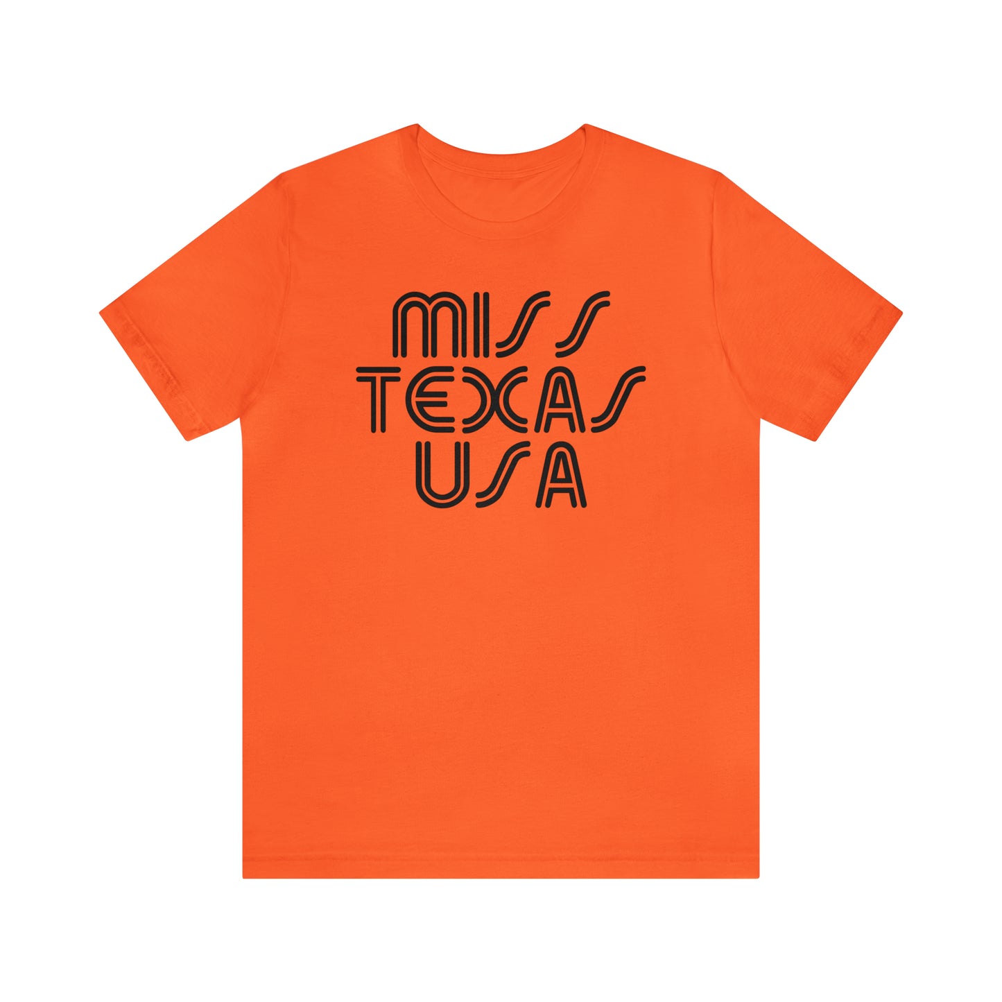 "Texas City Limits" T-shirt (Black Font) - Miss Texas USA