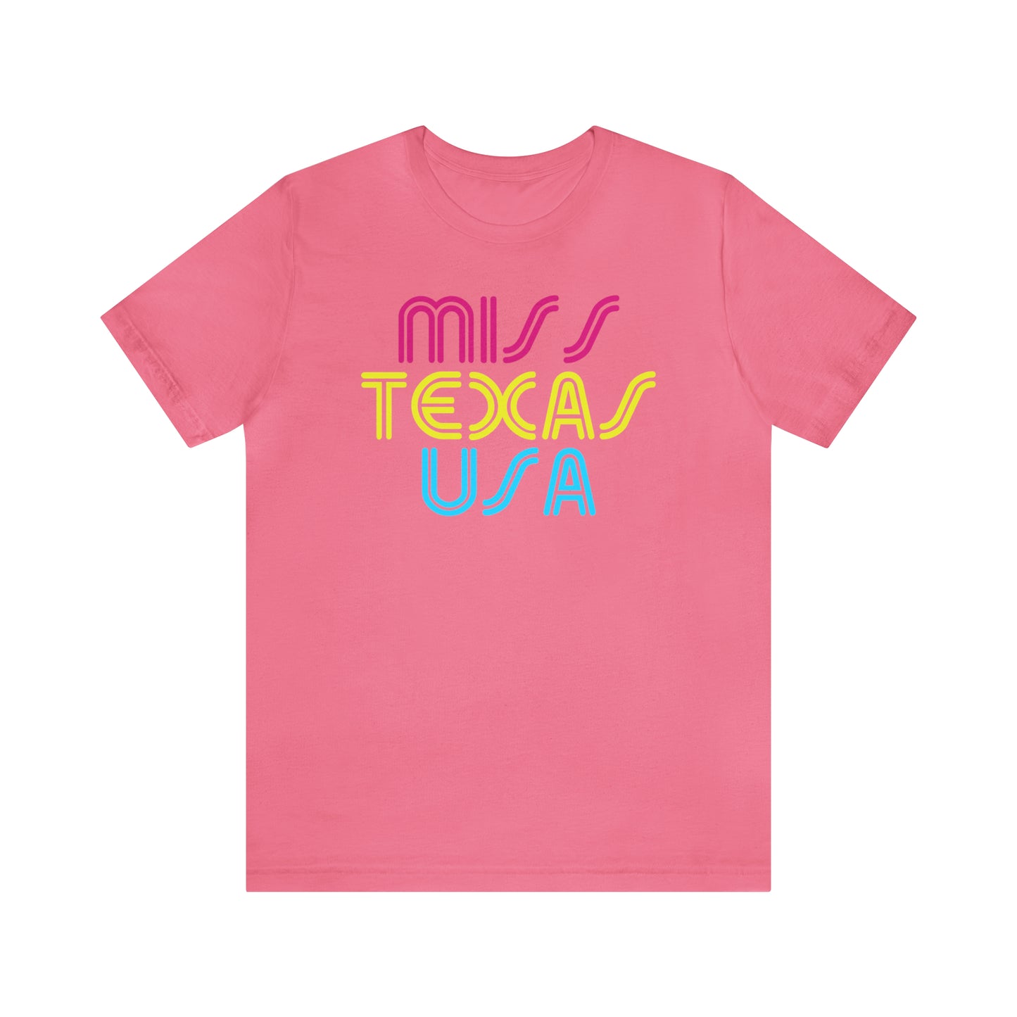 "Texas City Limits" T-shirt (Neon Font) - Miss Texas USA