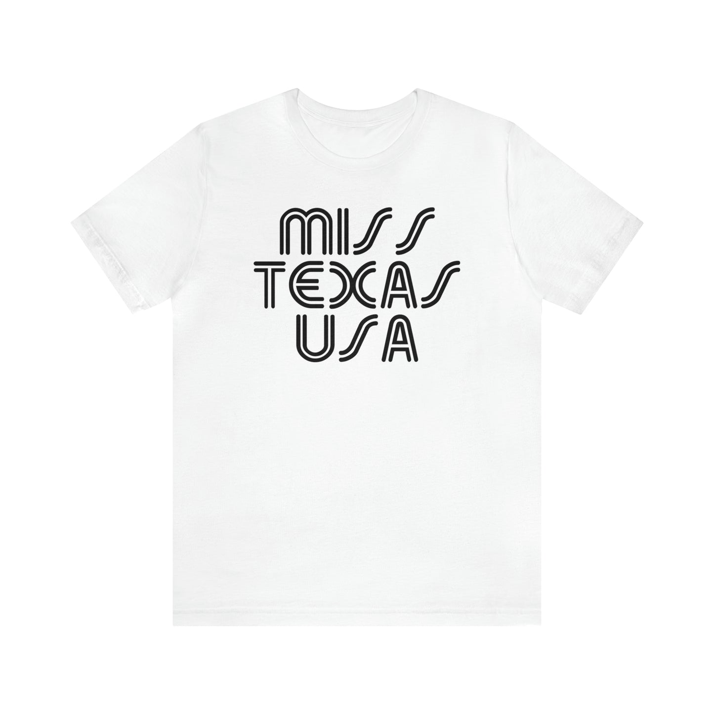 "Texas City Limits" T-shirt (Black Font) - Miss Texas USA