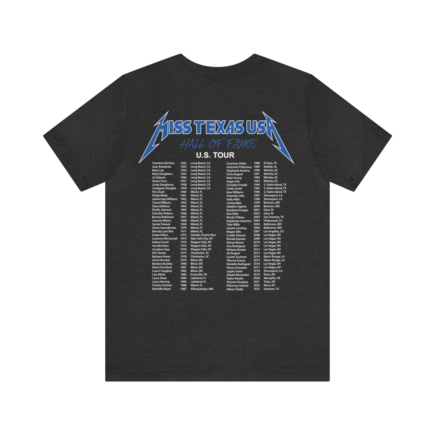 Hall of Fame - US Tour (Tribute T-shirt)