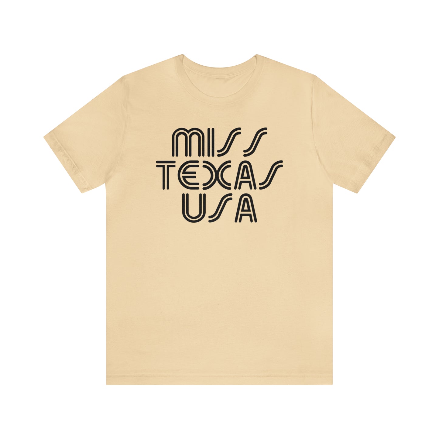 "Texas City Limits" T-shirt (Black Font) - Miss Texas USA