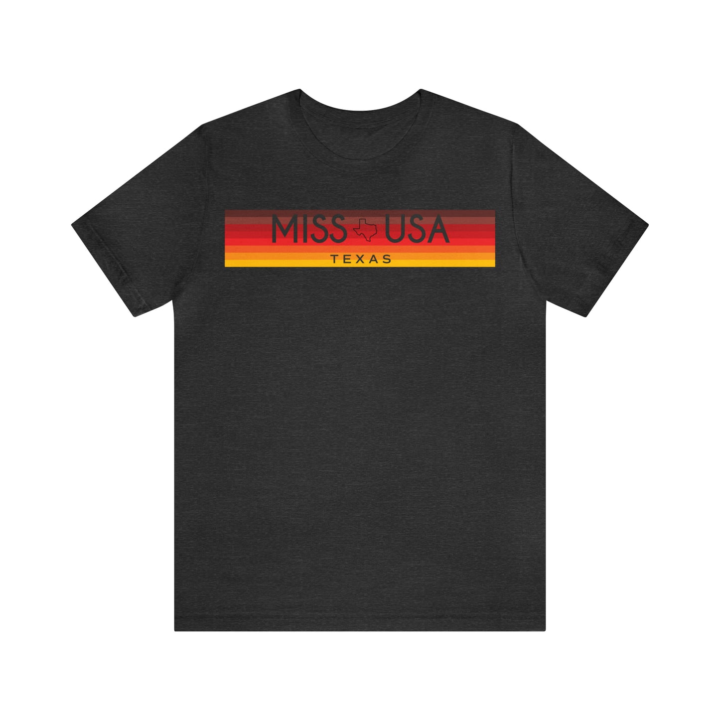 Colorblock "TEXAS" Logo T-Shirt - Miss Texas USA