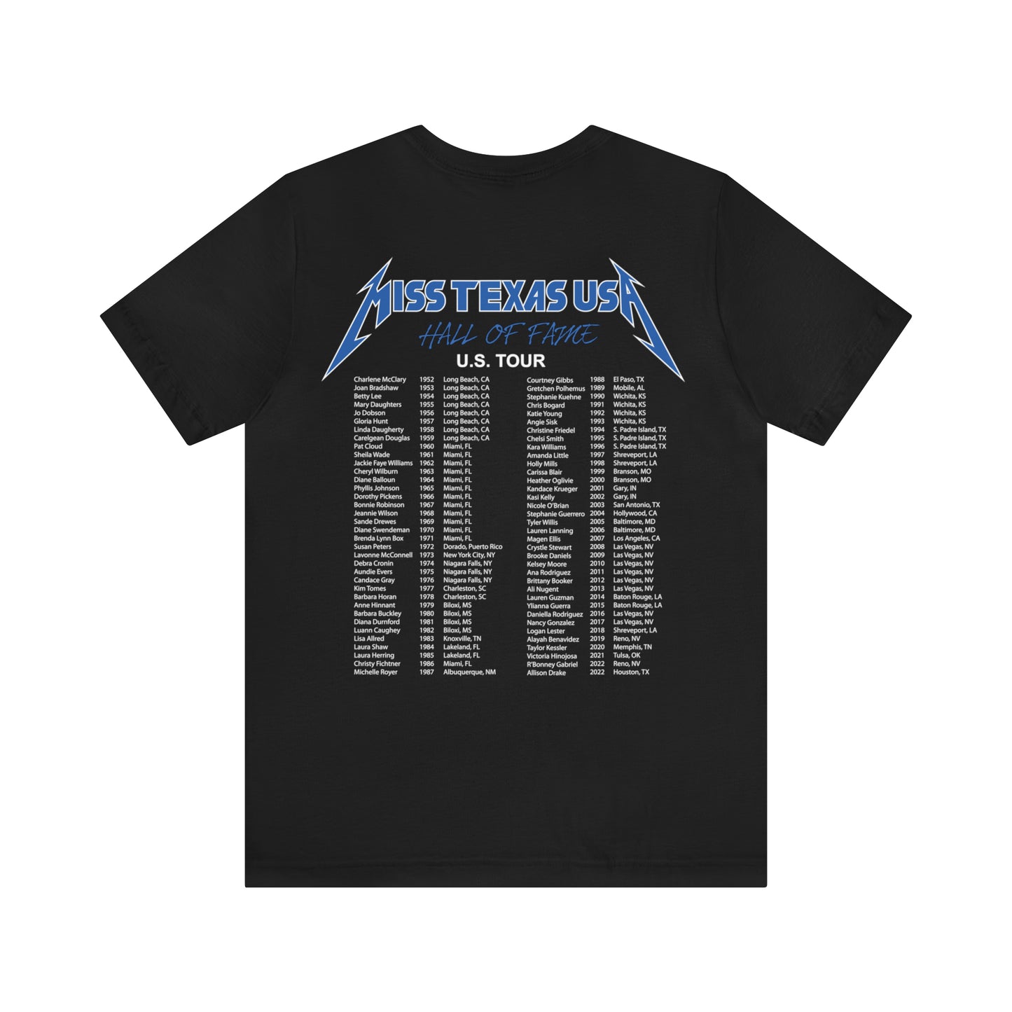 Hall of Fame - US Tour (Tribute T-shirt)