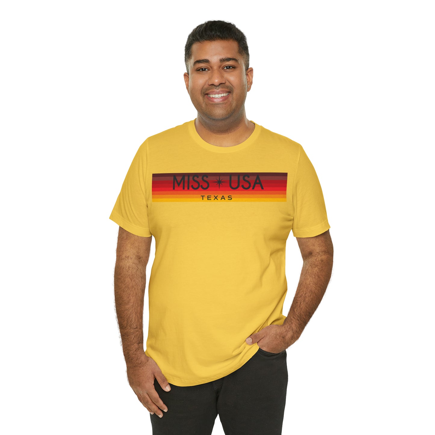 Colorblock Traditional Logo T-Shirt - Miss Texas USA