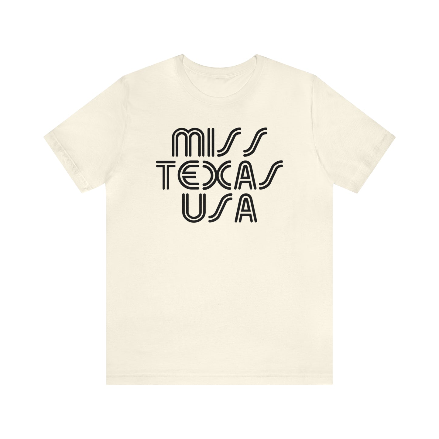 "Texas City Limits" T-shirt (Black Font) - Miss Texas USA