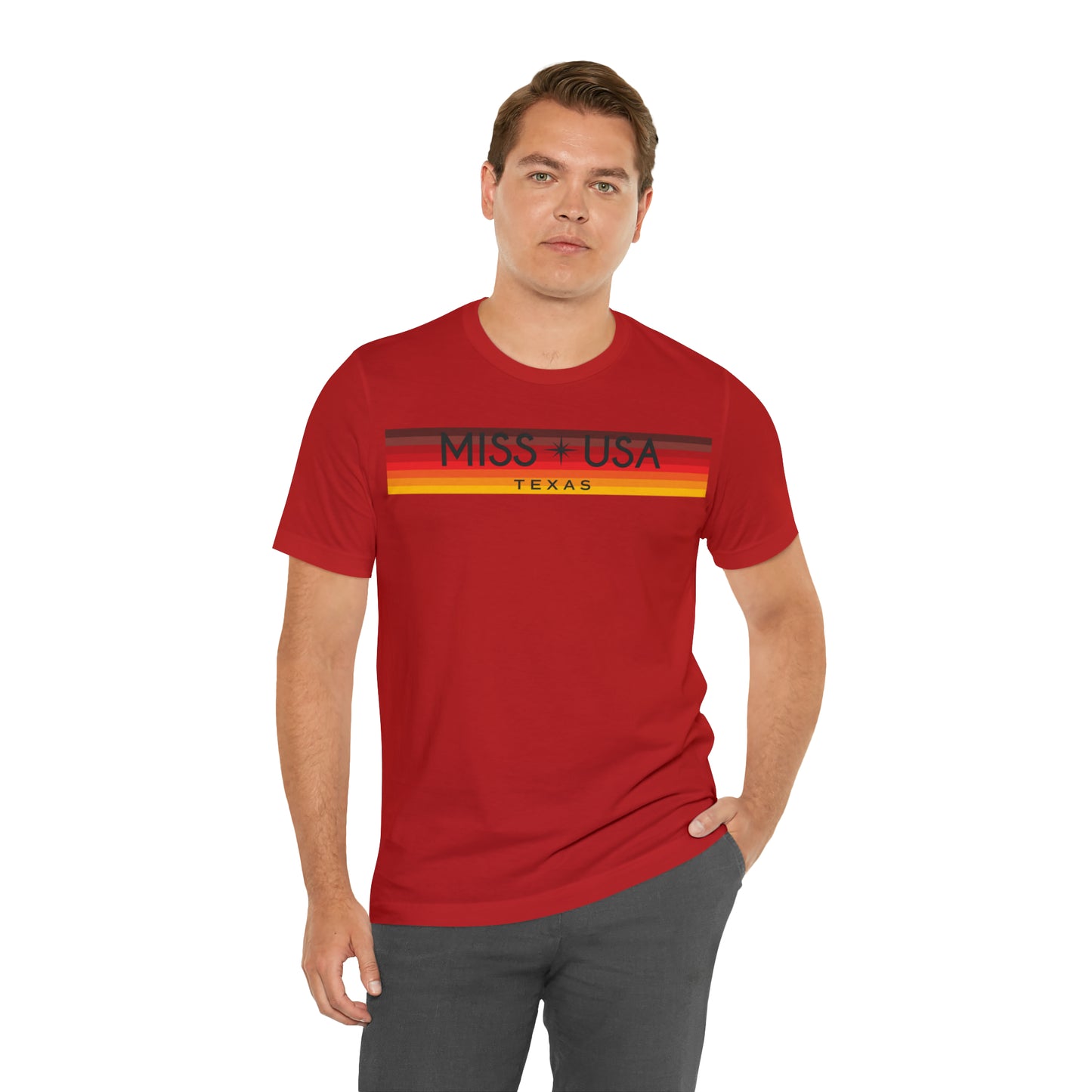 Colorblock Traditional Logo T-Shirt - Miss Texas USA
