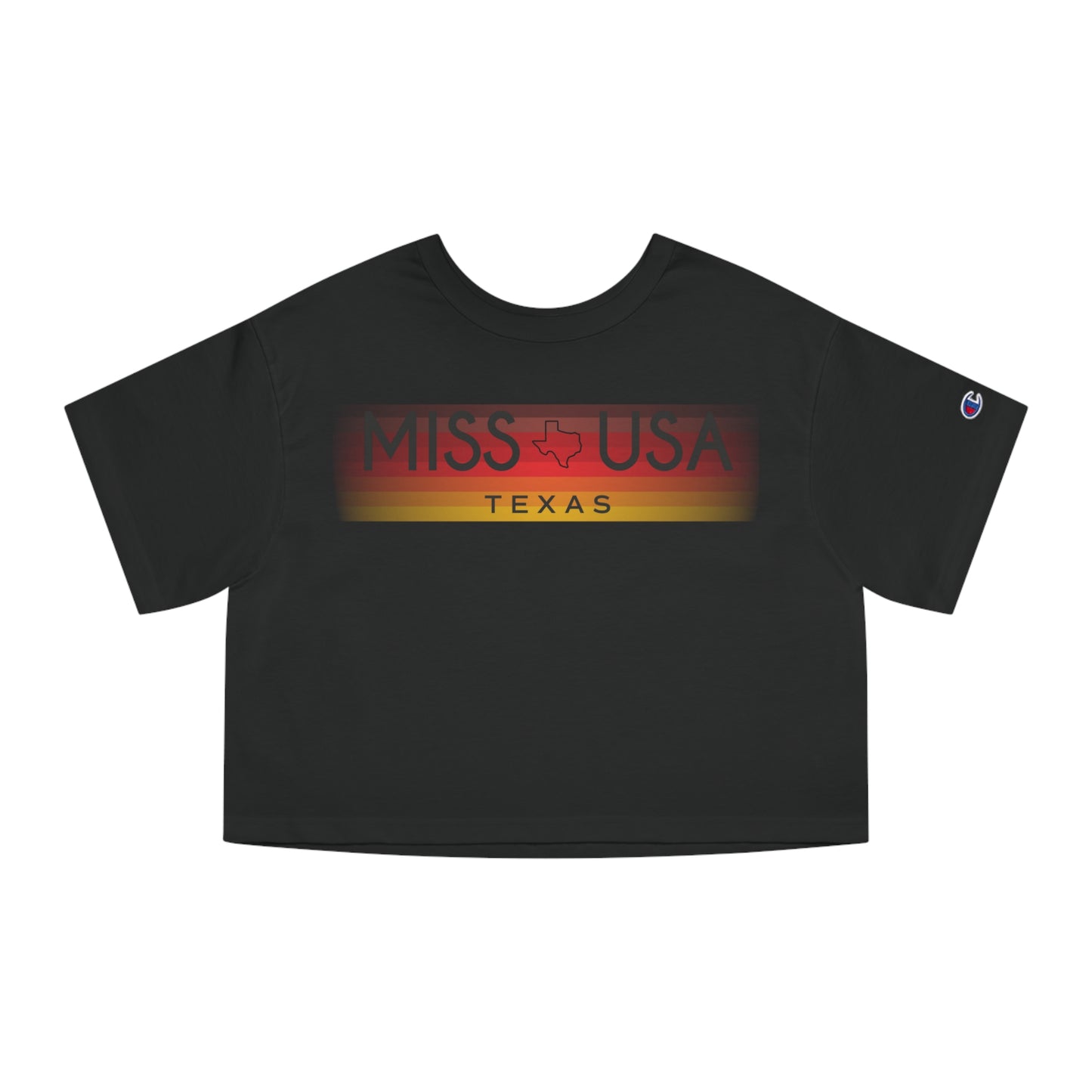 Colorway "TEXAS" Logo T-shirt (cropped) - Miss Texas USA