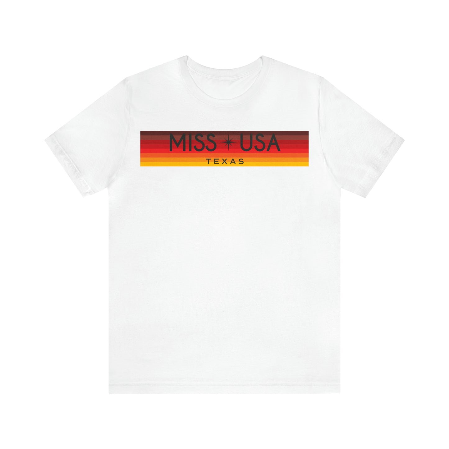 Colorblock Traditional Logo T-Shirt - Miss Texas USA