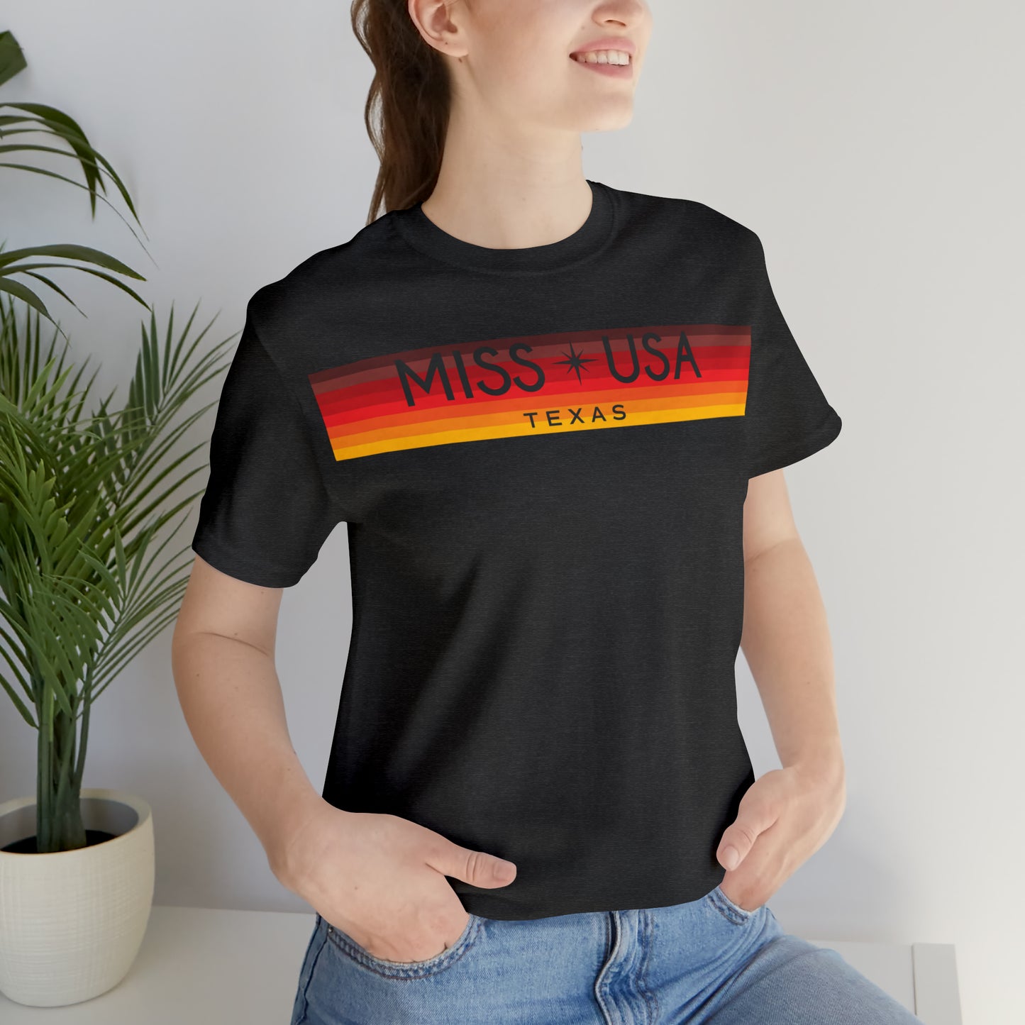 Colorblock Traditional Logo T-Shirt - Miss Texas USA