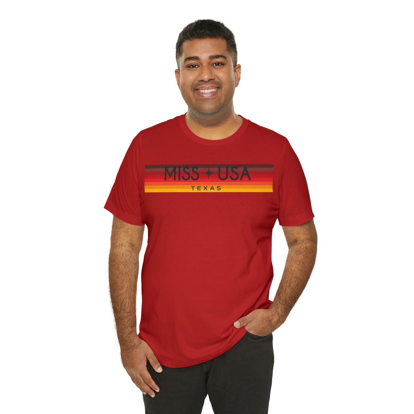 Colorblock Traditional Logo T-Shirt - Miss Texas USA