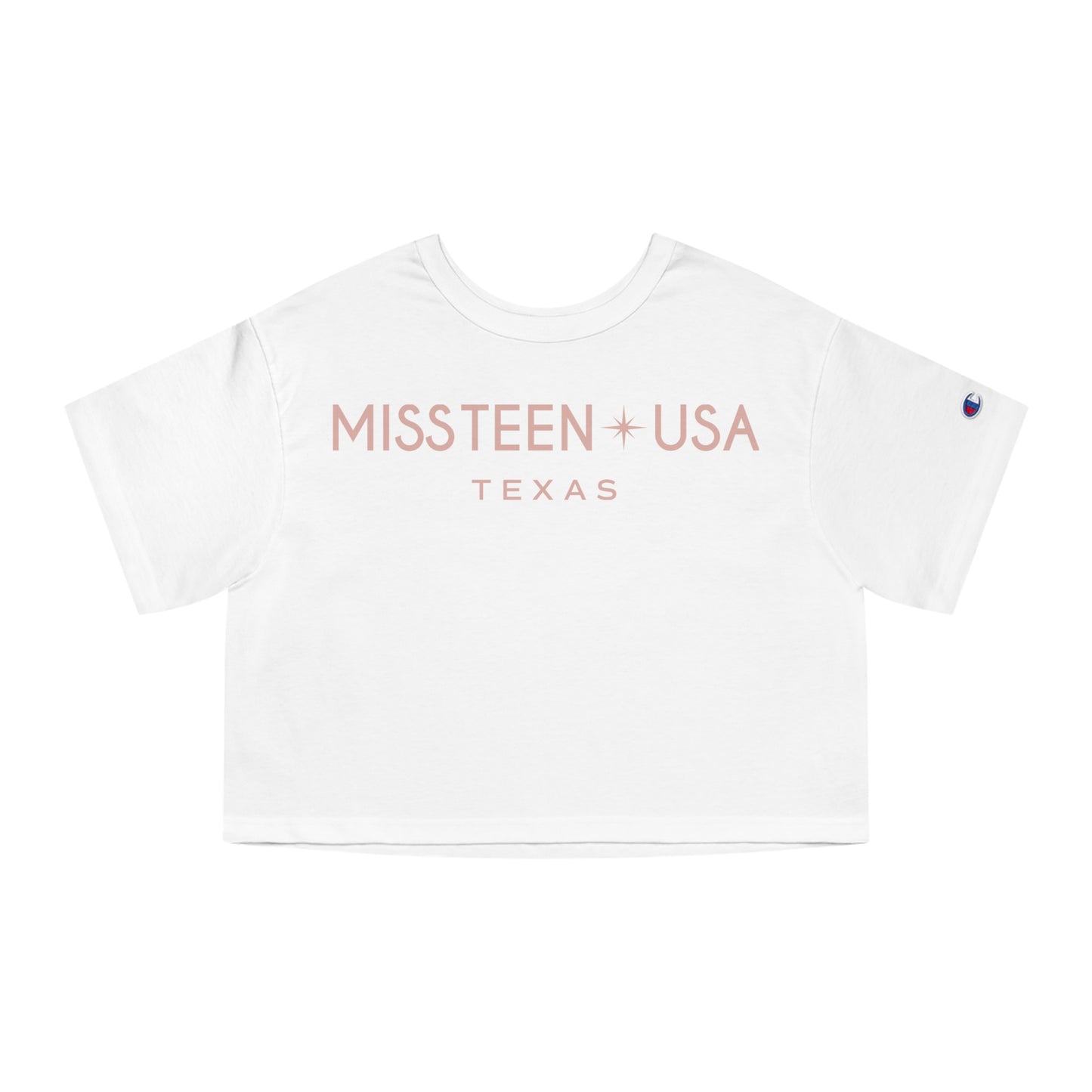 Single Logo T-shirt (cropped) - Miss Texas Teen USA