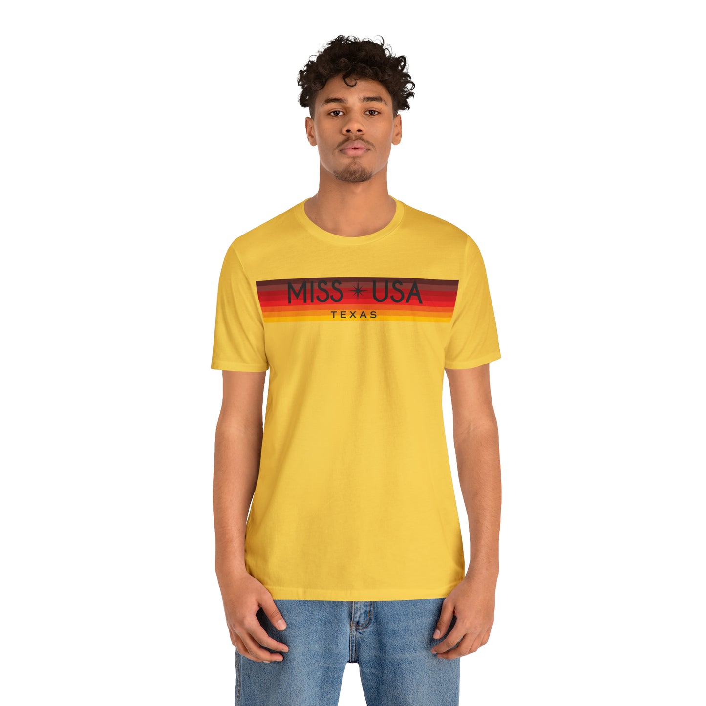 Colorblock Traditional Logo T-Shirt - Miss Texas USA