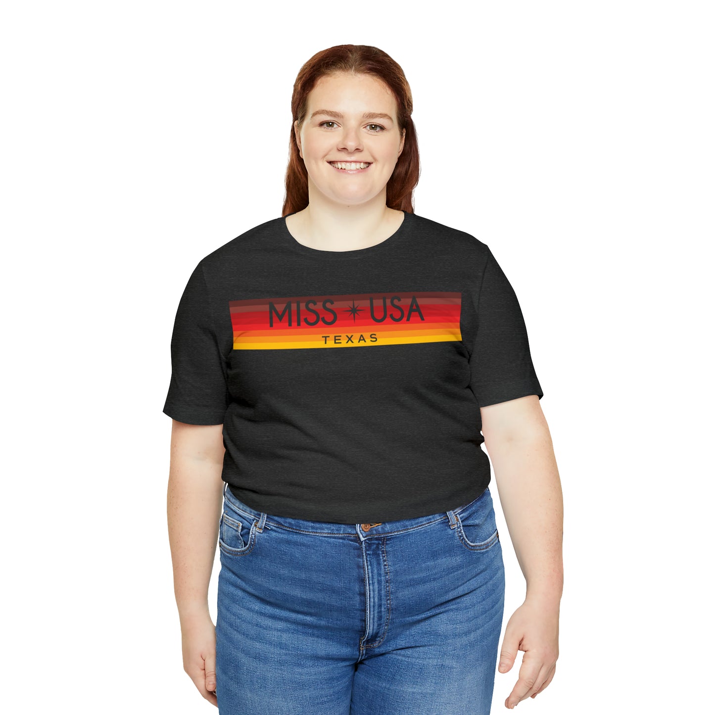 Colorblock Traditional Logo T-Shirt - Miss Texas USA