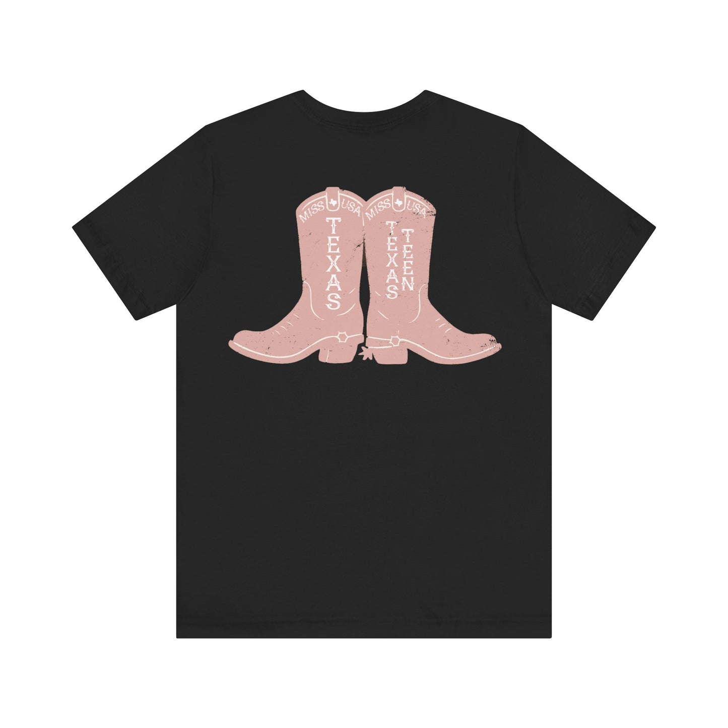 2025 Official Miss Texas USA & Miss Texas Teen USA Pageant T-shirt (Boots)
