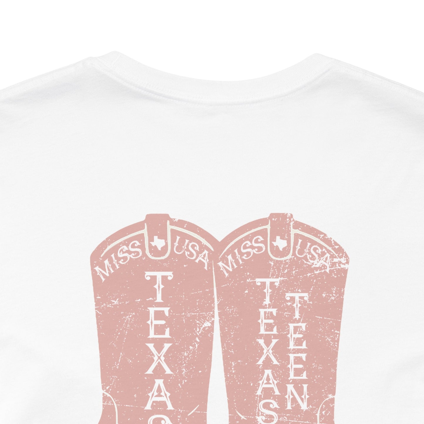 2025 Official Miss Texas USA & Miss Texas Teen USA Pageant T-shirt (Boots)