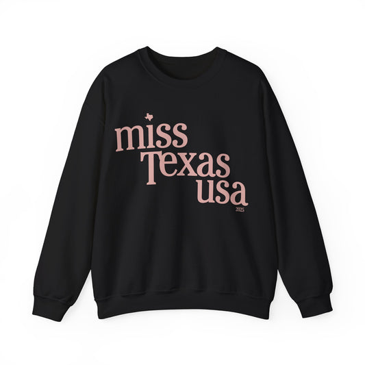 2025 Official Pageant Sweatshirt - Miss Texas USA (Don't Mess with Texas)