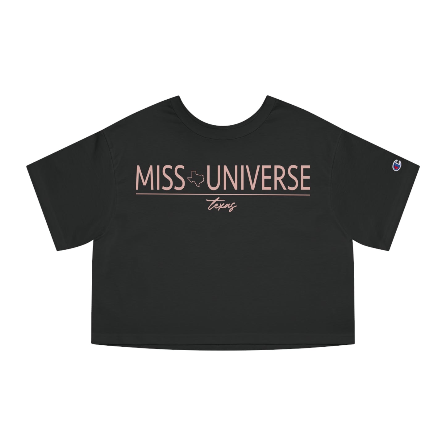 Miss Universe Texas T-shirt (cropped)
