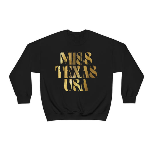 "Texas Gold" Sweatshirt - Miss Texas USA