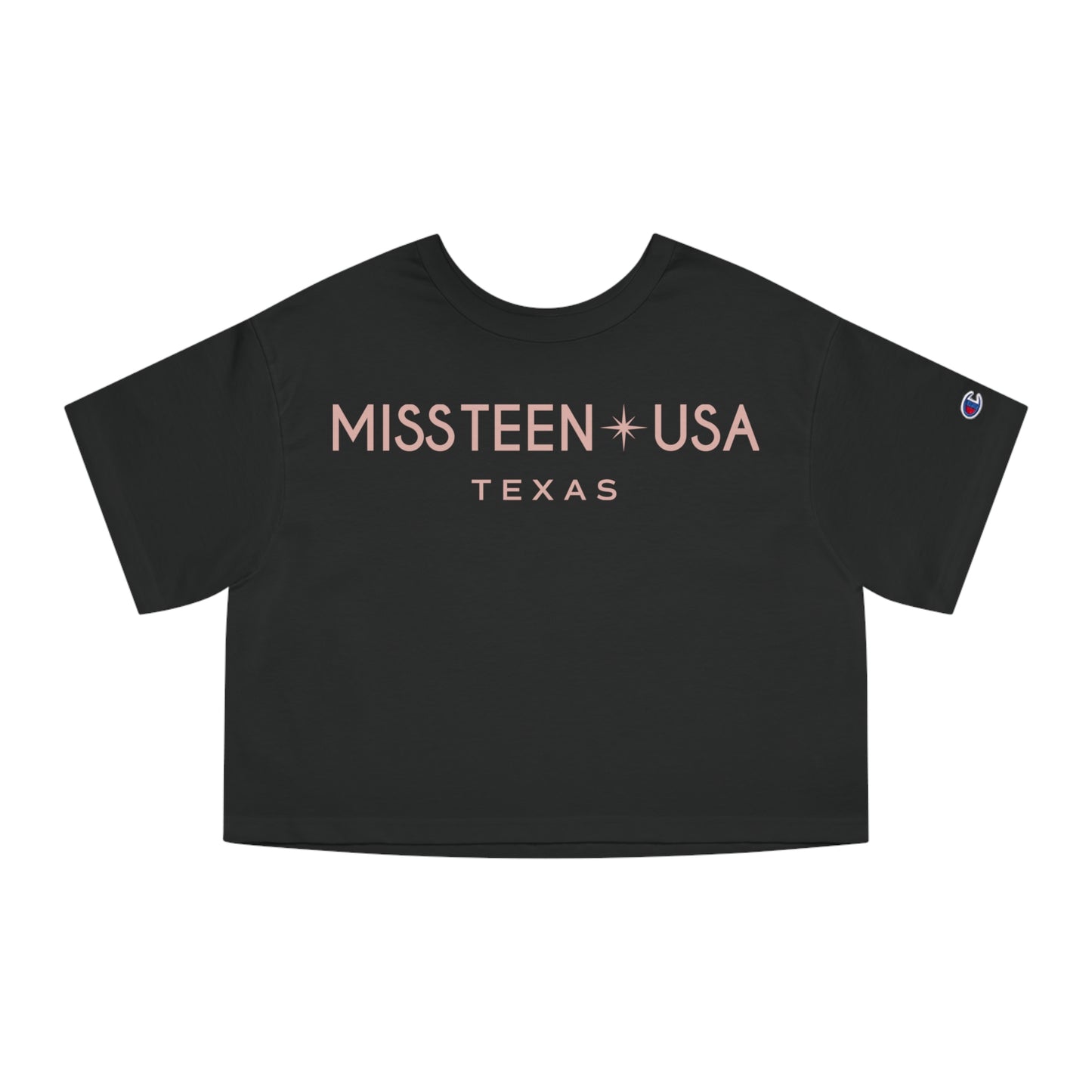 Single Logo T-shirt (cropped) - Miss Texas Teen USA