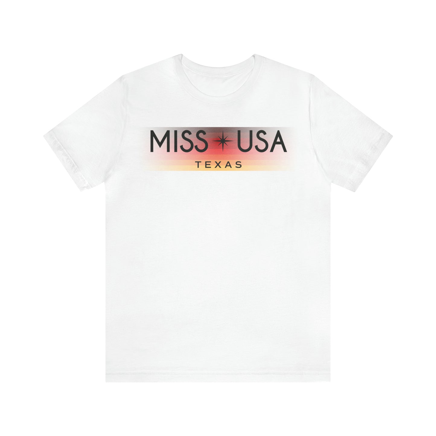 Colorway Traditional Logo T-shirt - Miss Texas USA