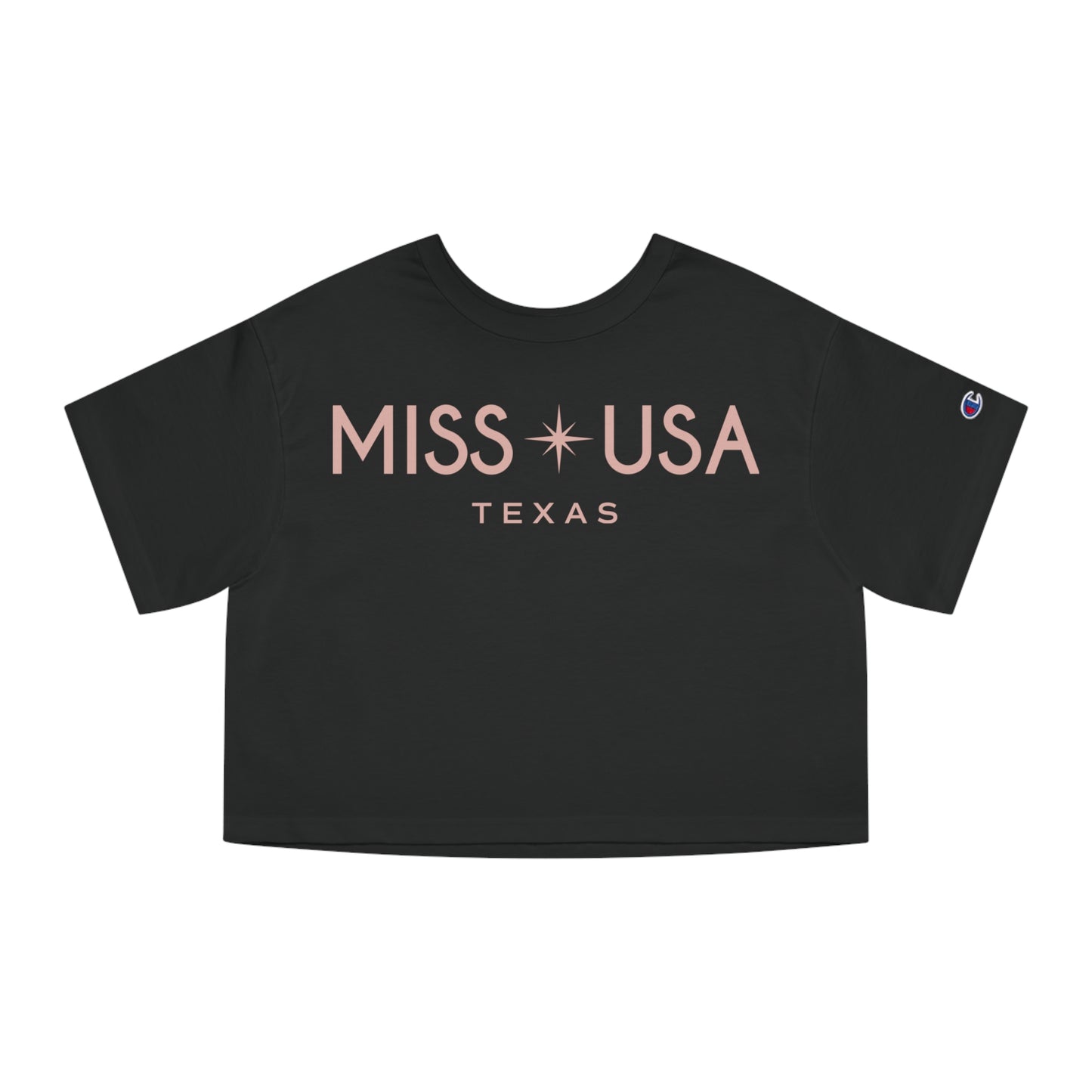 Single Logo T-shirt - Miss Texas USA (cropped)
