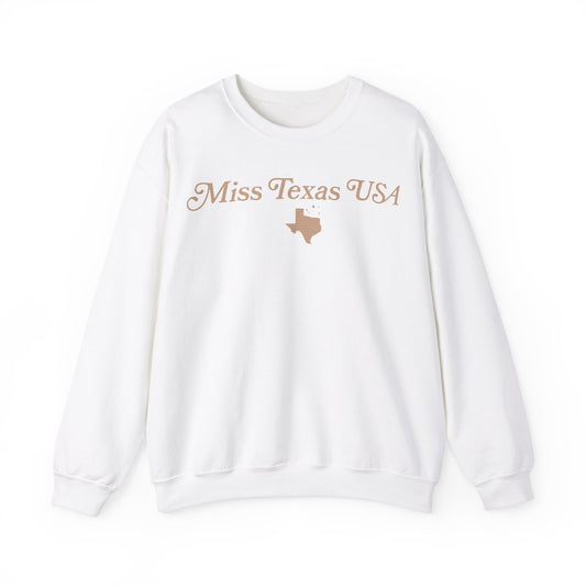 "Texas with Stars" Sweatshirt - Miss Texas USA